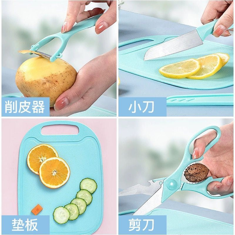 Conjunto de Utensílios de Cozinha 4 Peças - (Cores Sortidas)