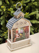 CENÁRIO NA LANTERNA COM LUZ, SOM E MOVIMENTOS 31,5CM